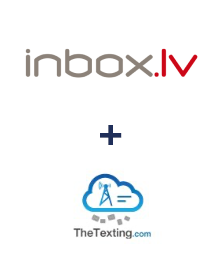 Integração de INBOX.LV e TheTexting