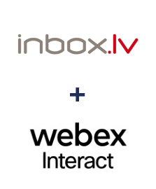 Integração de INBOX.LV e Webex Interact