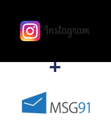 Integração de Instagram e MSG91