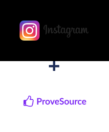 Integração de Instagram e ProveSource