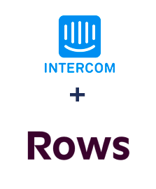 Integração de Intercom  e Rows