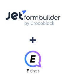 Integração de JetFormBuilder e E-chat