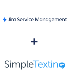 Integração de Jira Service Management e SimpleTexting
