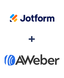 Integração de Jotform e AWeber