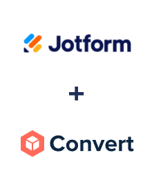 Integração de Jotform e ConvesioConvert