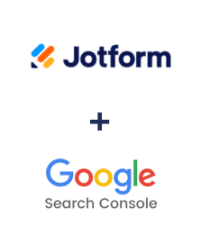 Integração de Jotform e Google Search Console