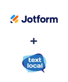 Integração de Jotform e Textlocal