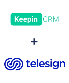 Integração de KeepinCRM e Telesign