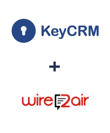 Integração de KeyCRM e Wire2Air