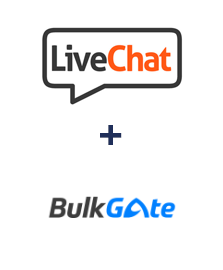 Integração de LiveChat e BulkGate