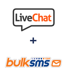 Integração de LiveChat e BulkSMS