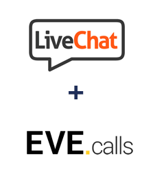 Integração de LiveChat e Evecalls