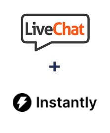 Integração de LiveChat e Instantly