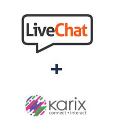 Integração de LiveChat e Karix