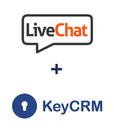 Integração de LiveChat e KeyCRM