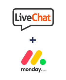 Integração de LiveChat e Monday.com