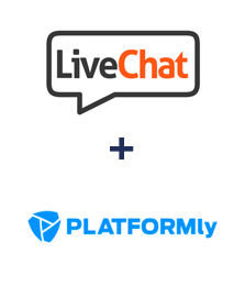 Integração de LiveChat e Platformly Integração de LiveChat e Platformly