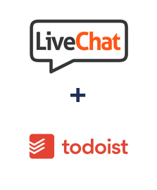 Integração de LiveChat e Todoist