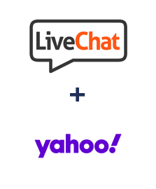 Integração de LiveChat e Yahoo!