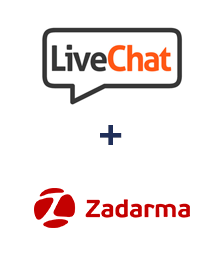 Integração de LiveChat e Zadarma