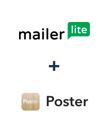 Integração de MailerLite e Poster