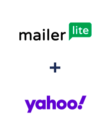 Integração de MailerLite e Yahoo!