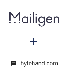 Integração de Mailigen e BYTEHAND Integração de Mailigen e BYTEHAND