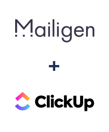 Integração de Mailigen e ClickUp