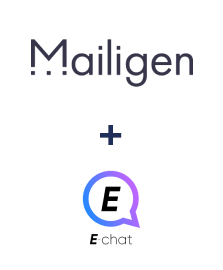 Integração de Mailigen e E-chat