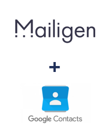 Integração de Mailigen e Google Contacts