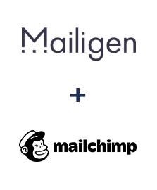 Integração de Mailigen e MailChimp
