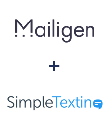 Integração de Mailigen e SimpleTexting