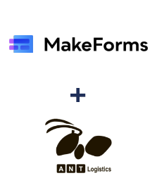 Integração de MakeForms e ANT-Logistics