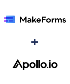 Integração de MakeForms e Apollo.io