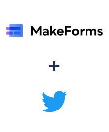 Integração de MakeForms e Twitter