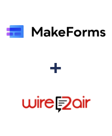 Integração de MakeForms e Wire2Air