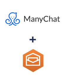 Integração de ManyChat e Amazon Workmail