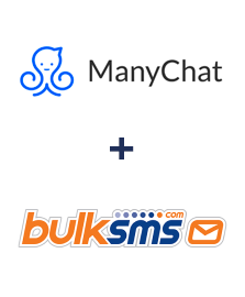 Integração de ManyChat e BulkSMS