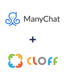 Integração de ManyChat e CLOFF