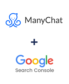 Integração de ManyChat e Google Search Console