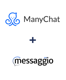 Integração de ManyChat e Messaggio