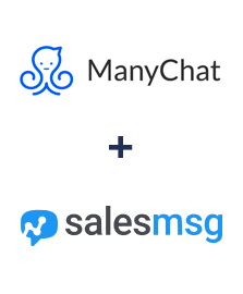 Integração de ManyChat e Salesmsg