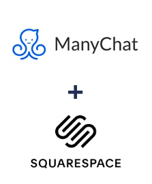 Integração de ManyChat e Squarespace