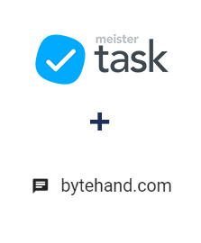 Integração de MeisterTask e BYTEHAND Integração de MeisterTask e BYTEHAND