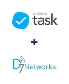 Integração de MeisterTask e D7 Networks