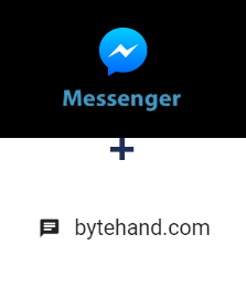 Integração de Facebook Messenger e BYTEHAND Integração de Facebook Messenger e BYTEHAND