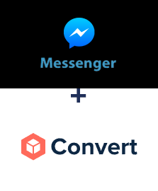 Integração de Facebook Messenger e ConvesioConvert