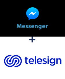 Integração de Facebook Messenger e Telesign