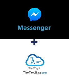 Integração de Facebook Messenger e TheTexting