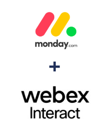 Integração de Monday.com e Webex Interact